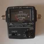 Detector satélite Promax MS150 + Medidor de sinal  (peças)