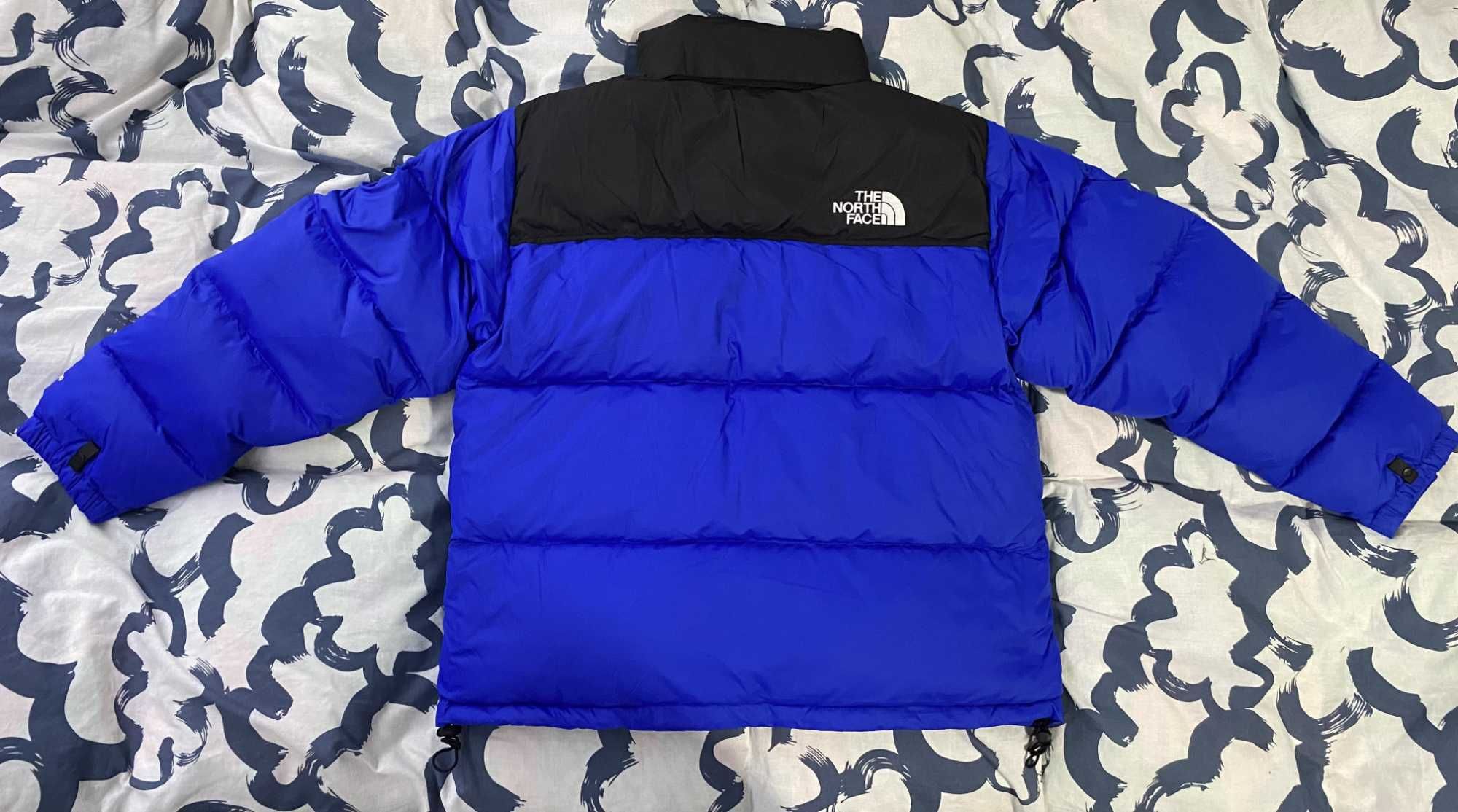 Kurtka niebieska The North Face Nuptse 700 Blue L