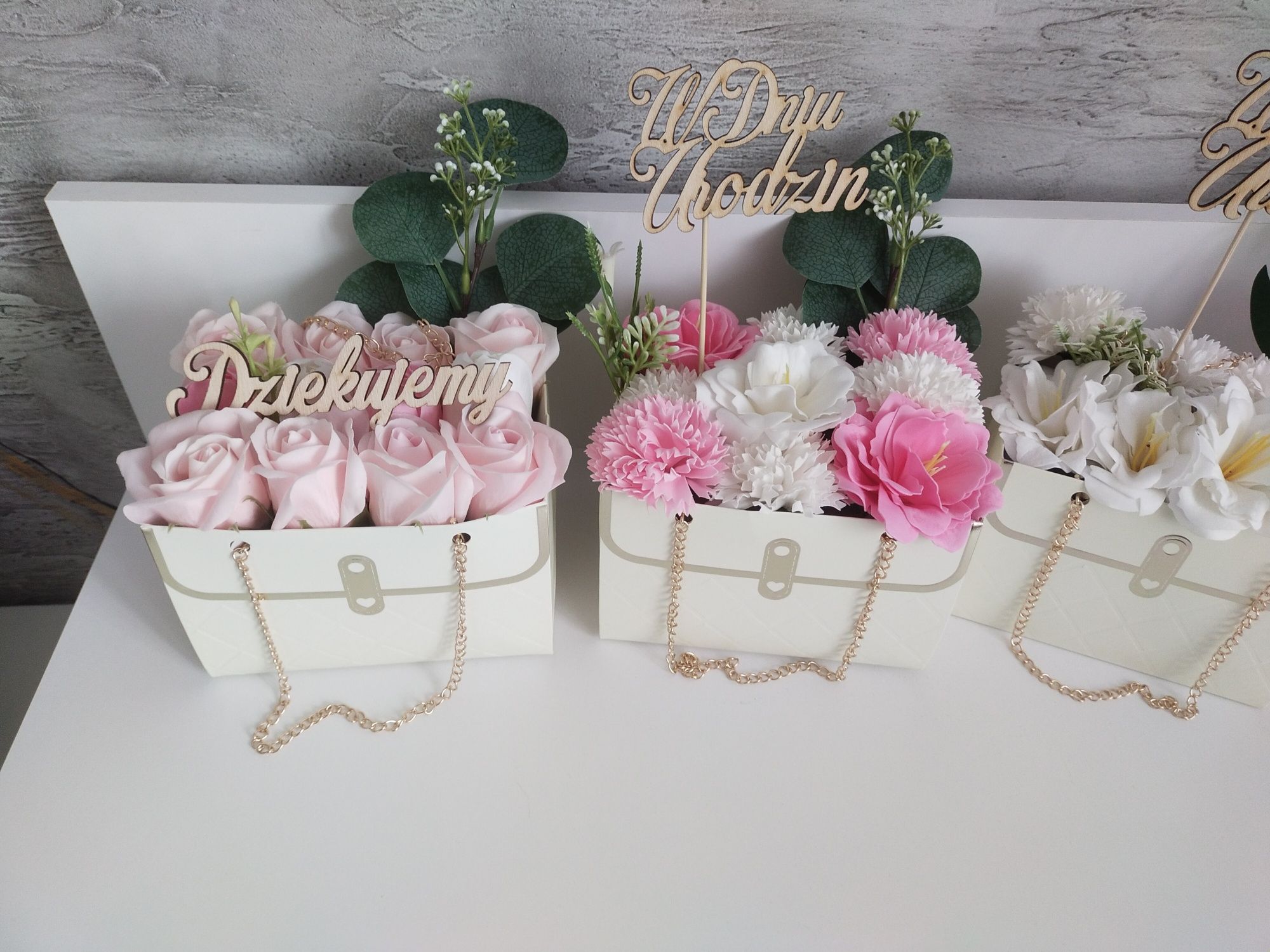 Mydlane flower boxy