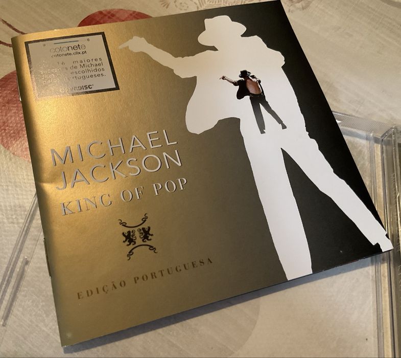 CD Michael Jackson - King of Pop - edição Portuguesa - Muito raro