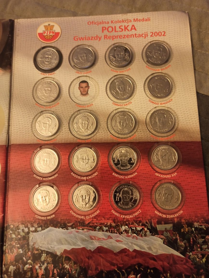 Gwiazdy Reprezentacji 2002 - Oficjalna Kolekcja Medali