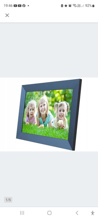 Denwer cyfrowa foto ramka na zdjęcia 10,1 16GB HD