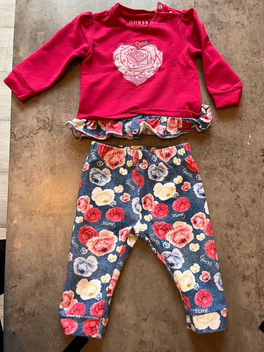 GUESS komplet niemowlęcy 3-6msc