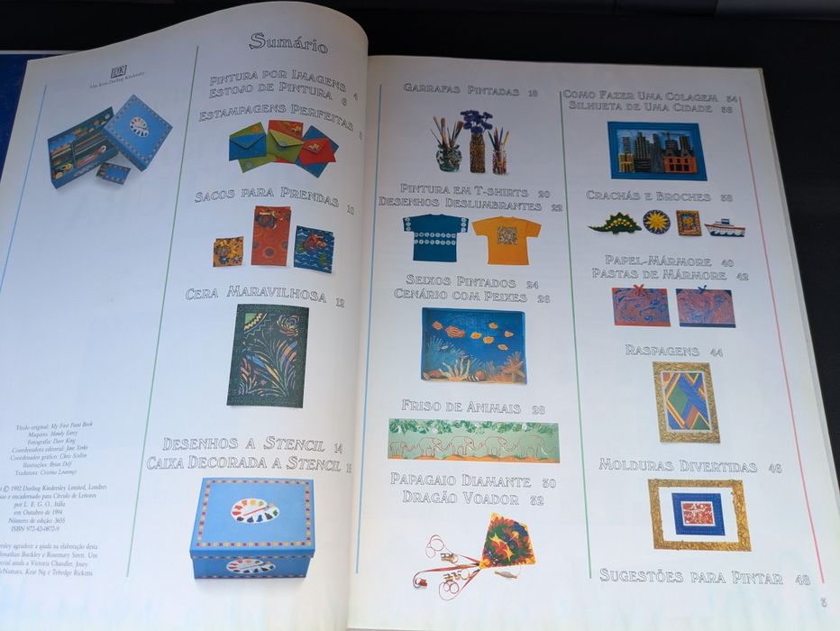 O meu primeiro livro de Pintura de Dawn Sirett