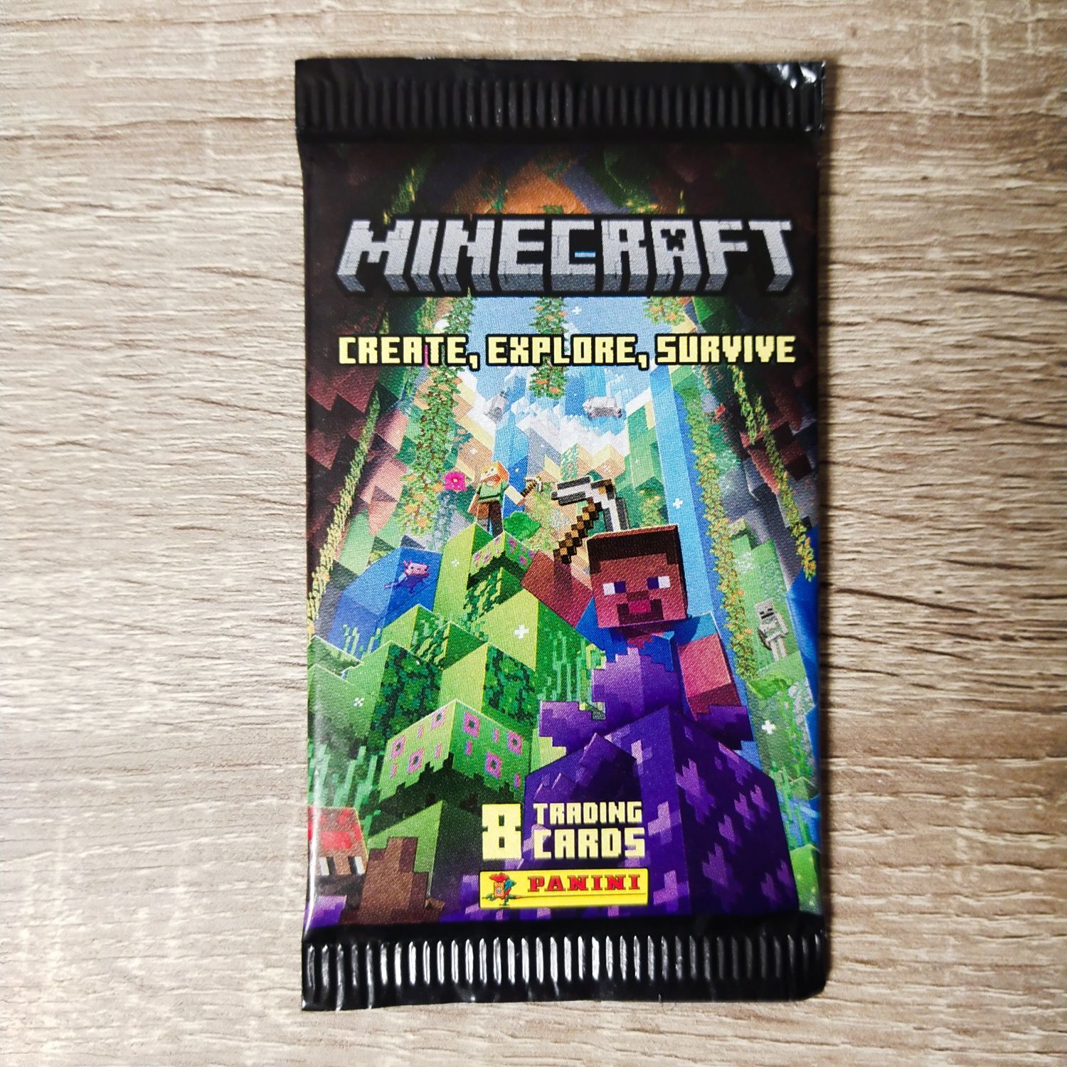 Minecraft Panini карточки майнкрафт для альбому