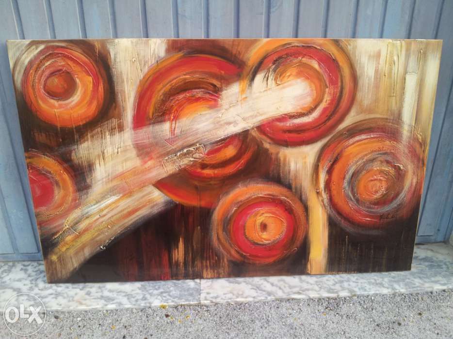 Óleo sobre Tela cores vibrantes