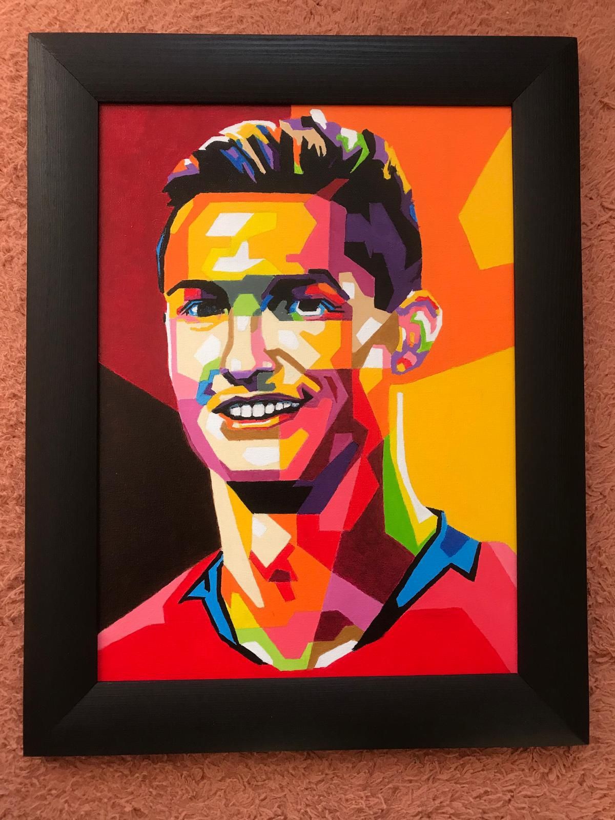 Obraz na płótnie Ronaldo 30x40 (prezent)