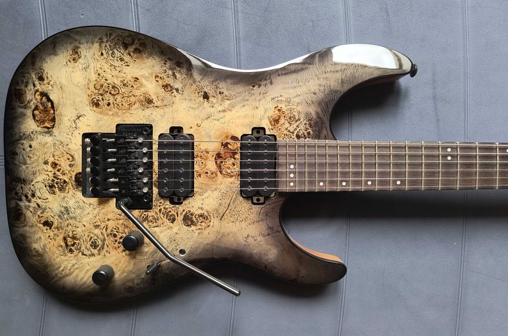 Gitara elektryczna Schecter C-6 Pro FR Charcoal Burst (CB)