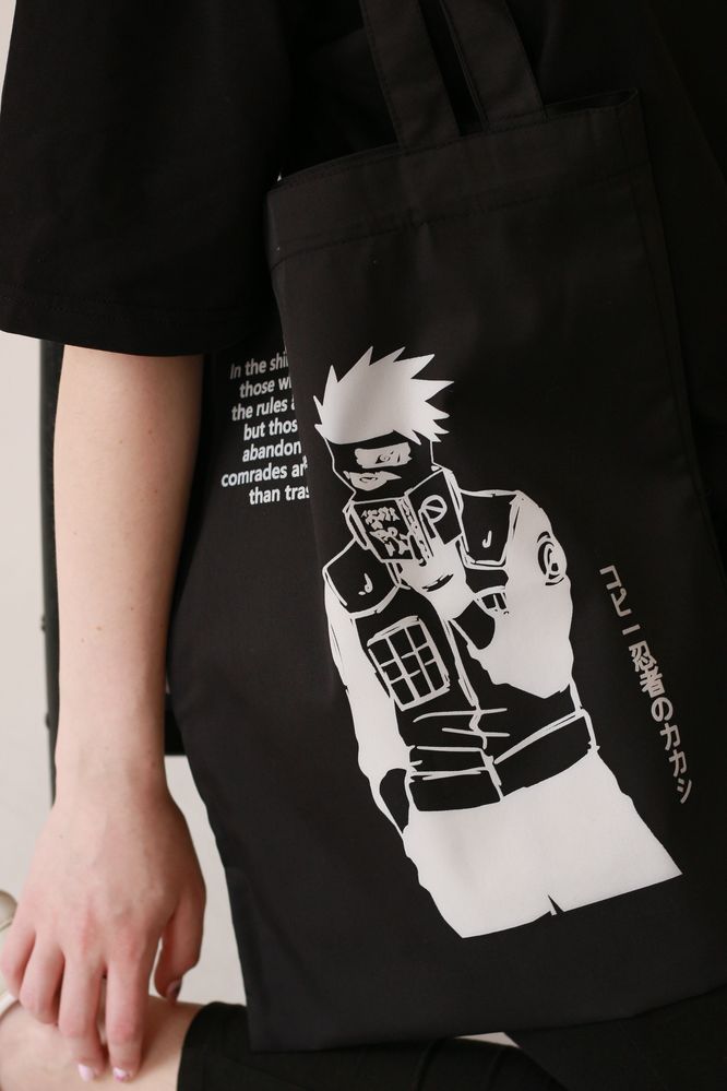 Какаши Хатаке шопер сумка из аниме наруто