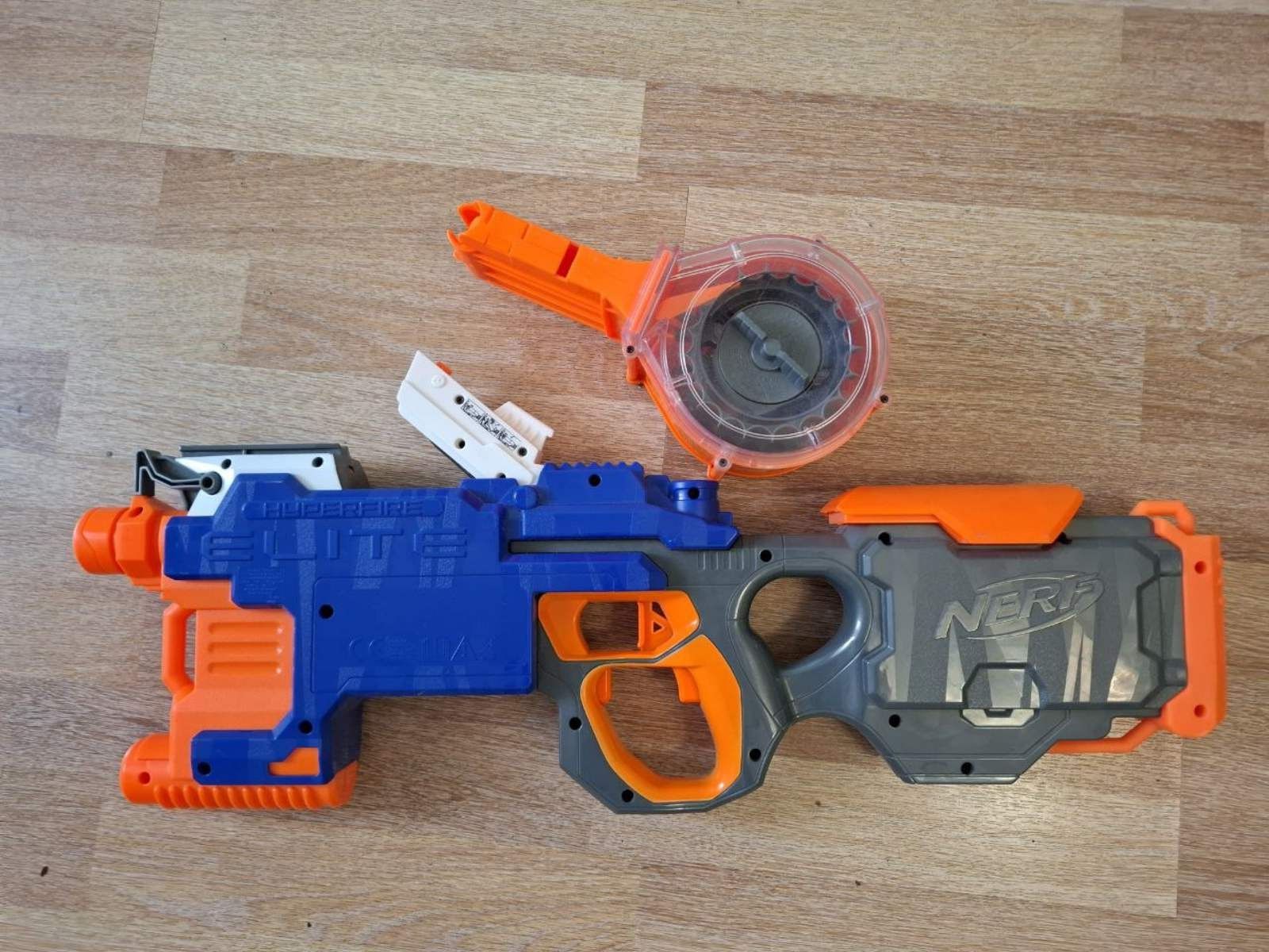 Nerf пулемет детский