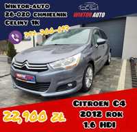 Citroen C4*Rok 2012*1,6 HDI*Serwis*Po opłatach*Raty