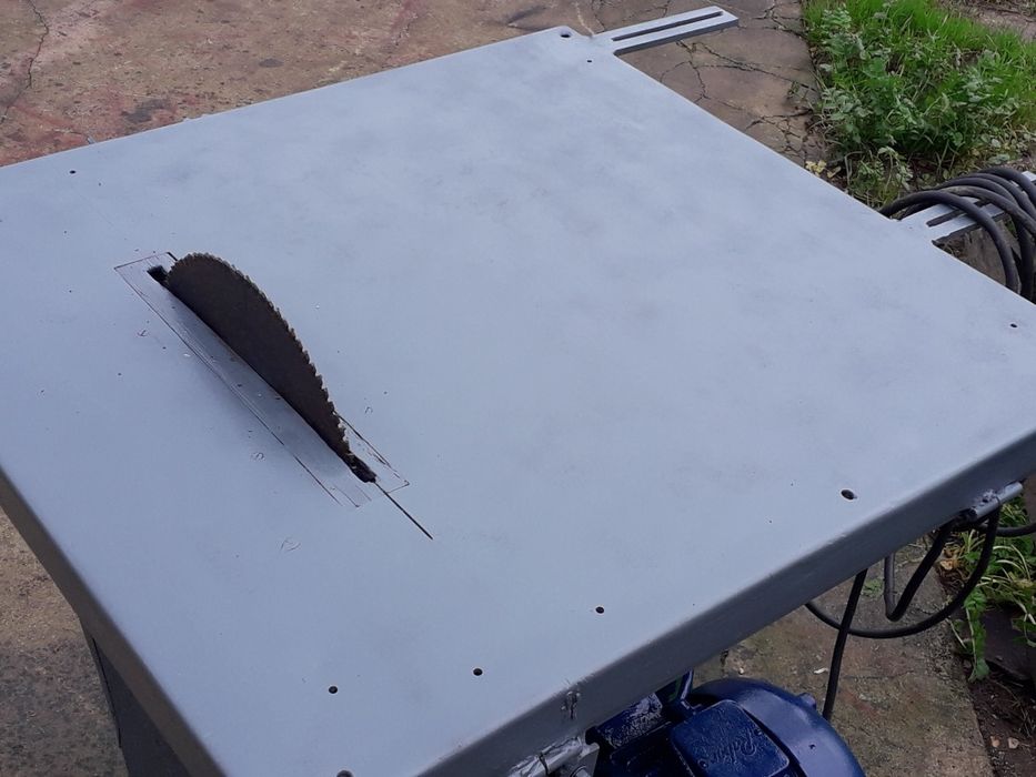 Serra de mesa e ventilador / soprador