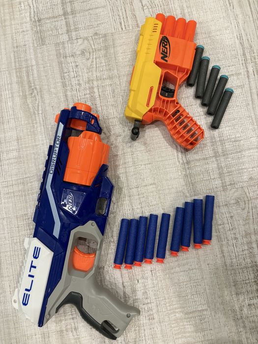 Nerf бластер Elit 2шт