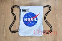 Plecak worek z logo NASA, nowy