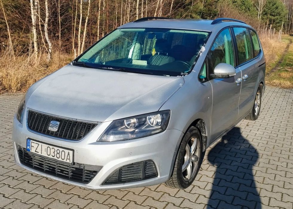 Seat Alhambra * 2,0 TDI 140 KM ** 2015 * KLIMA * GRZANE FOTELE * Foteliki dla dzieci
