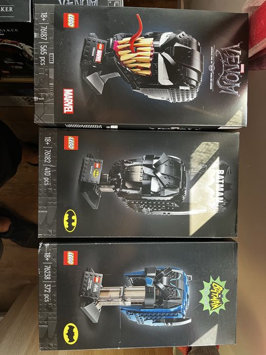 Lego Capacetes Edição Limitada