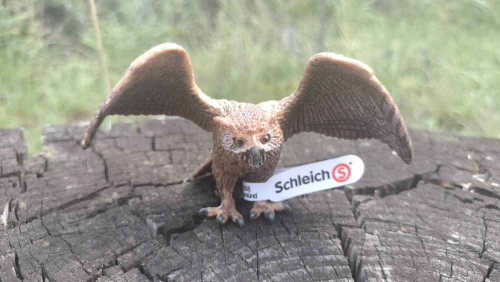Фігурки птахів Шляйх Філін й Сокіл Schleich Eagle Owl Peregrine Falcon