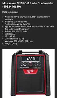 RADIO Milwaukee M18 RC-0