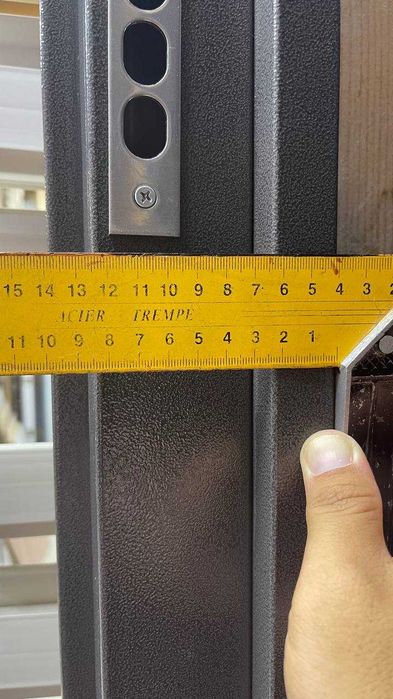 Двері в дім Вулиця Метал - МДФ сірий : в наявності