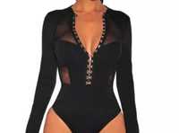 Body damskie czarne rozmiar L/XL