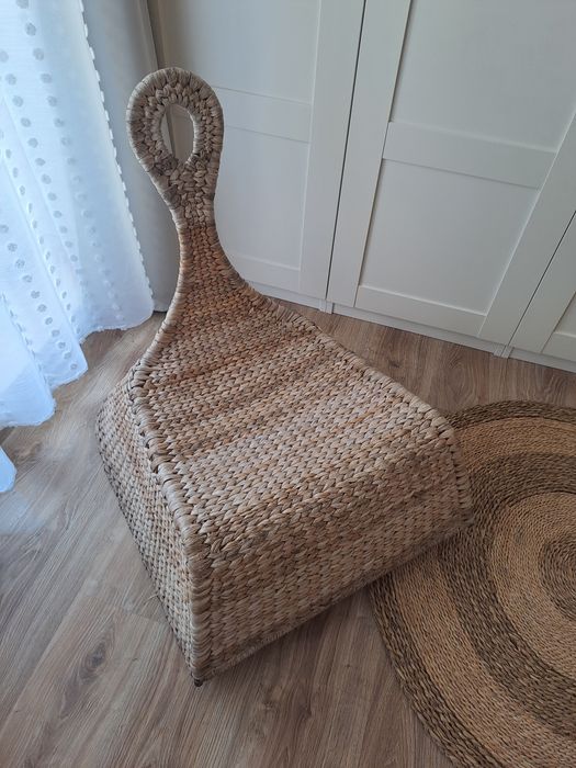 Fotel bujany ogrodowy boho Ikea + dywanik gratis