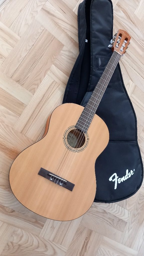 Gitara akustyczna Fender ESC105, stan idealny + pokrowiec.