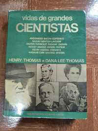 "Vidas de grandes cientistas" de Henry Thomas e Dana Lee Thomas