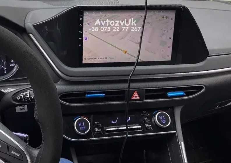 Магнитола SONATA Hyundai Соната GPS USB DVD 2 дин CarPlay Android 14