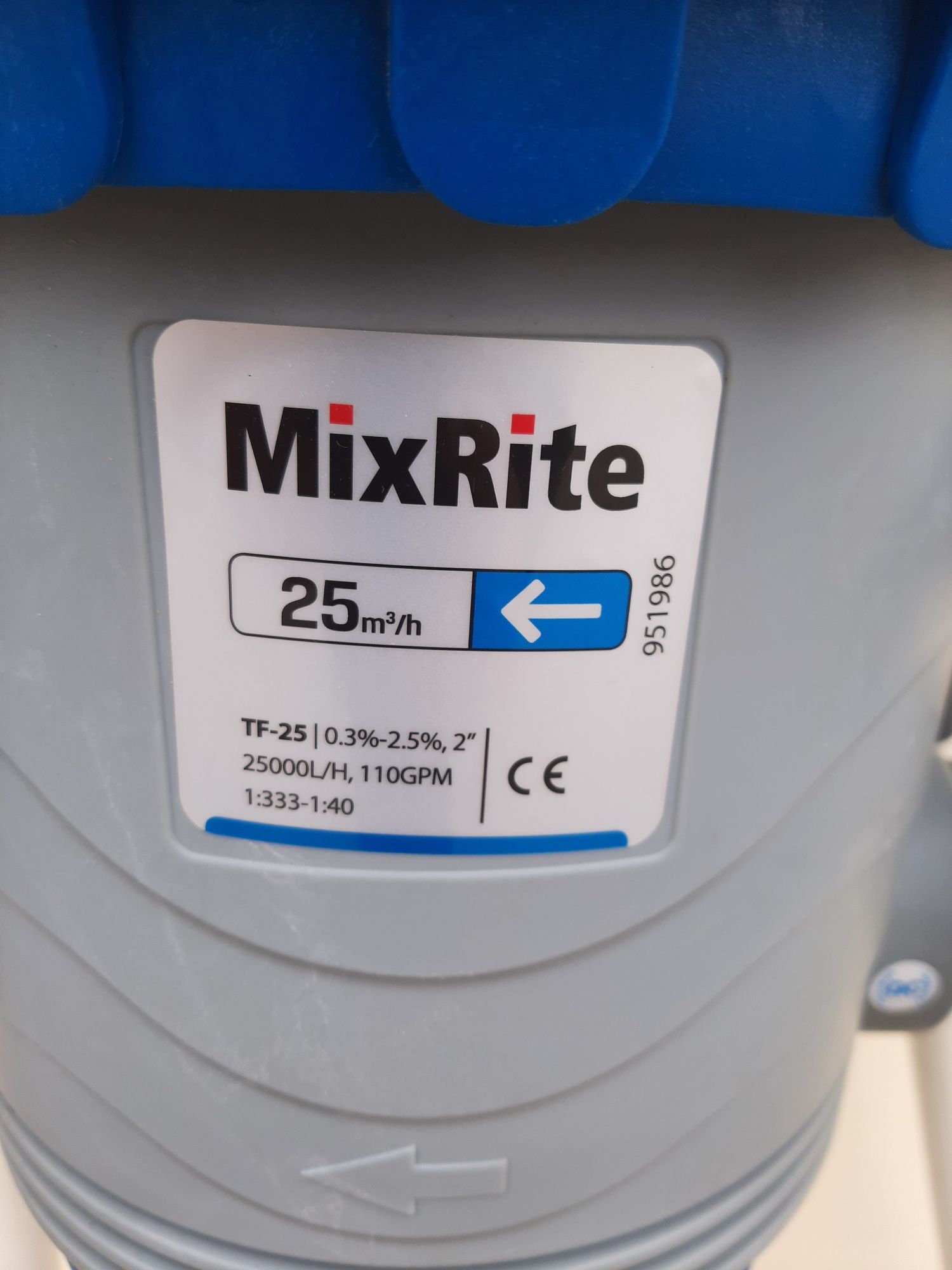 Tefen Pompa dozująca, MixRite 25 On/Off
