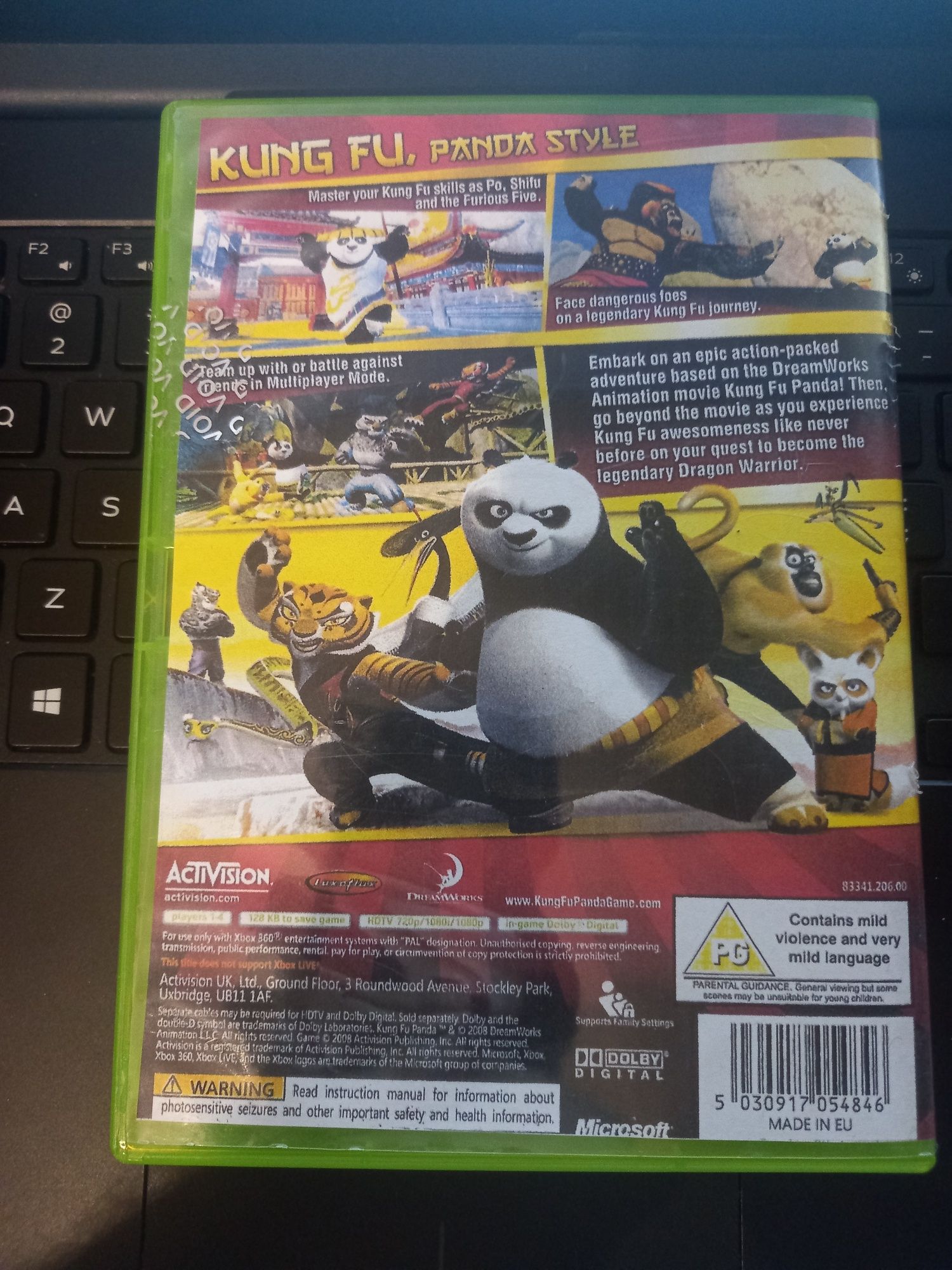 Gra Kung Fu Panda na konsolę xbox 360 Kung-Fu Panda