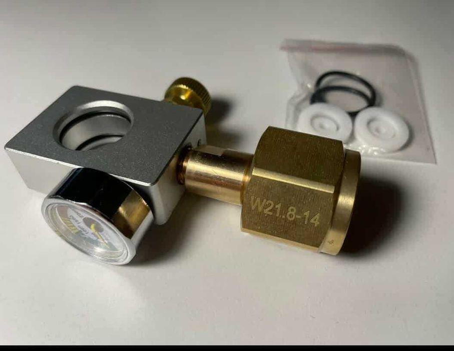 Przetoczka adapter sodastream quick connect (różowa butla)