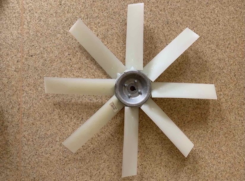 Крильчатка до промислових генераторів.Градирні до осьових вентиляторів