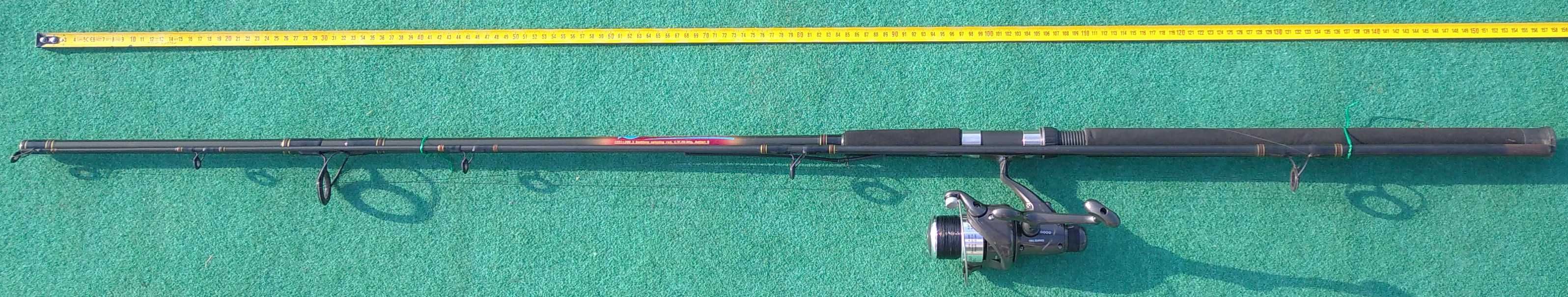 wędka Mikado WINCHESTER 300 kołowrotek Jaxon Proton PT400