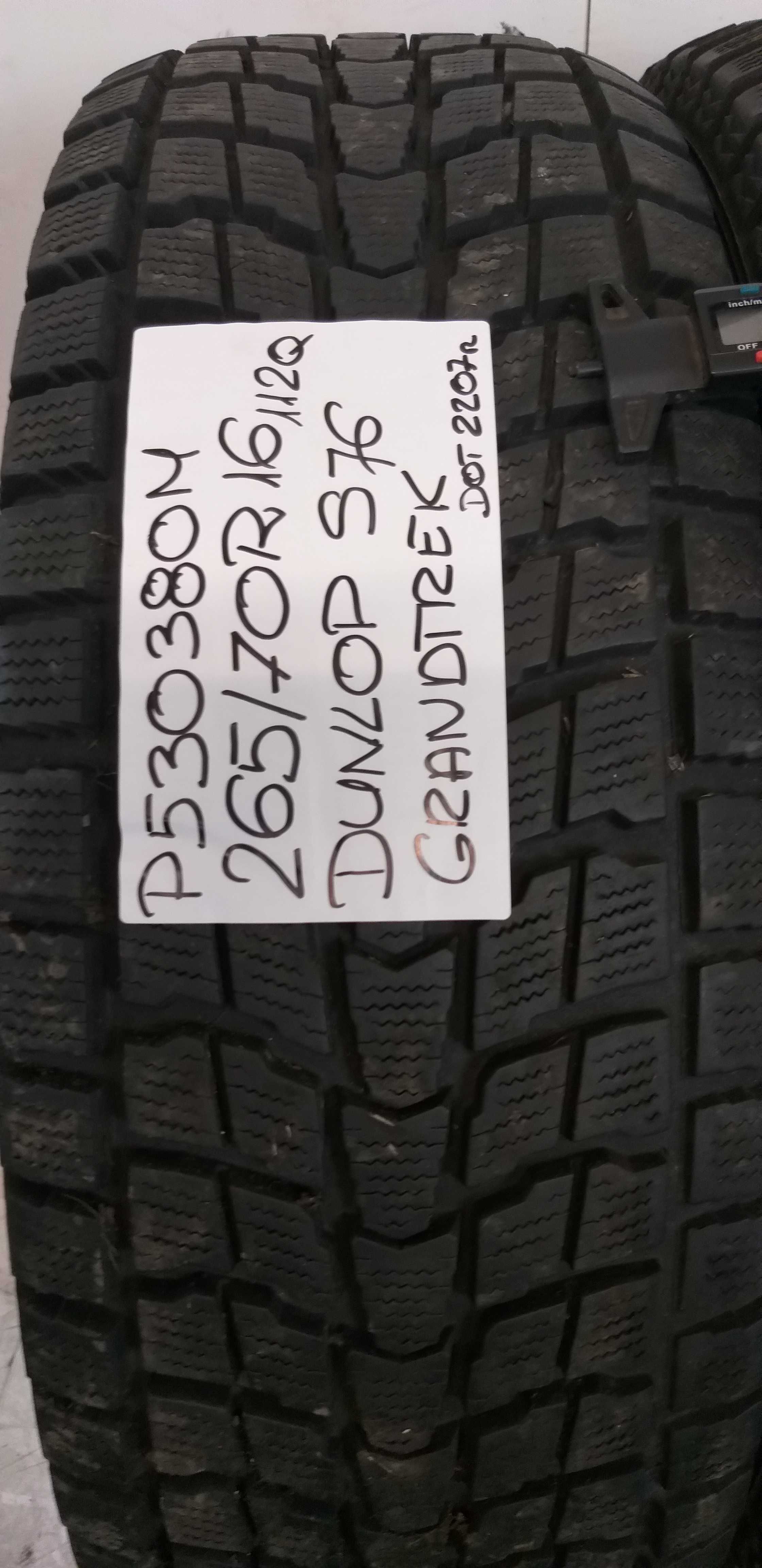 P530380M Para 265/70R16 112Q Dunlop SJ6 GrandTrek dot.2207