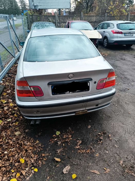 BMW E46 320D silnik skrzynia pompa drzwi  felgi i inne
