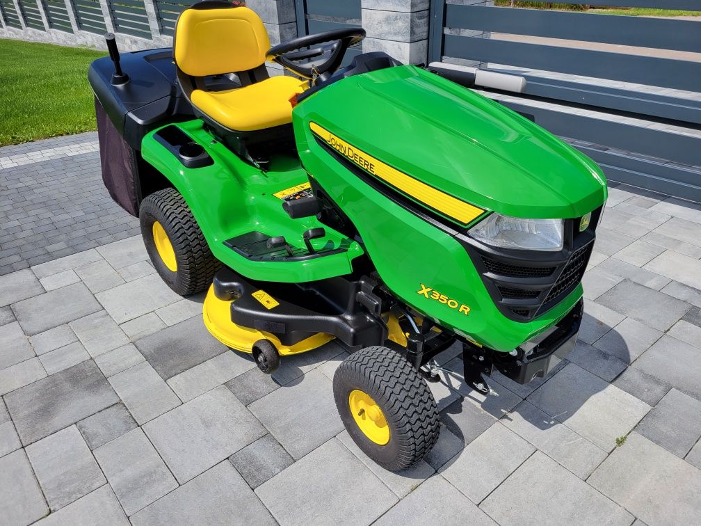 John Deere X350R kosiarka traktorek traktor