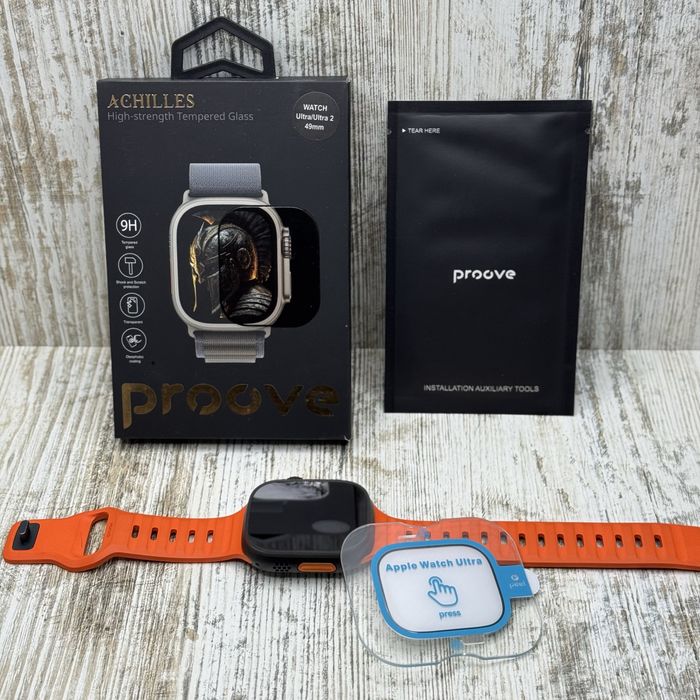 Захисне скло Achilles Proove на Apple Watch Ultra/ 2 49 mm Стекло