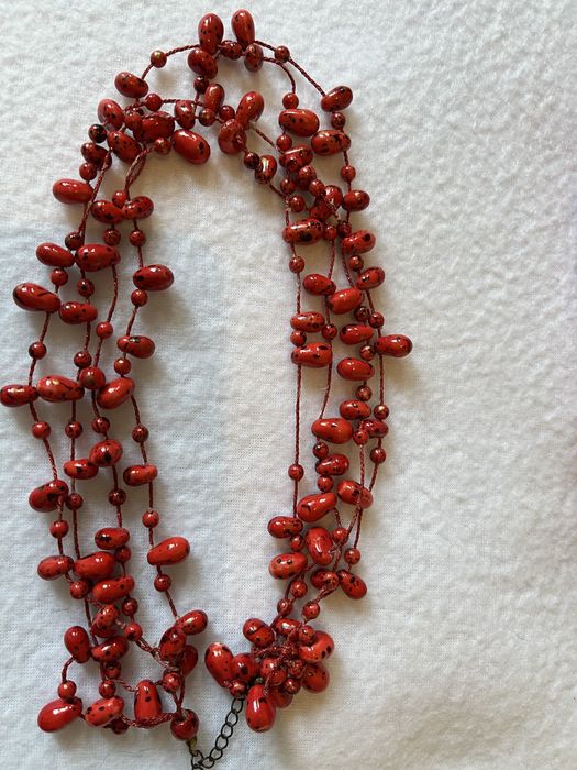Намисто  коралове  буси та набір