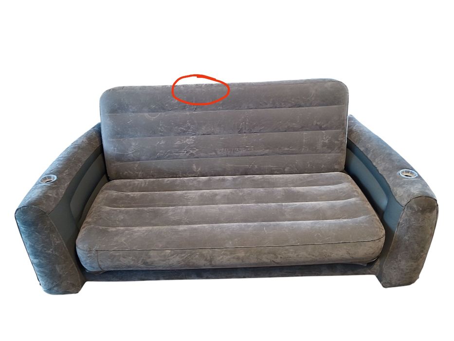 Materac dmuchany INTEX dwuosobowy sofa rozkładana M4