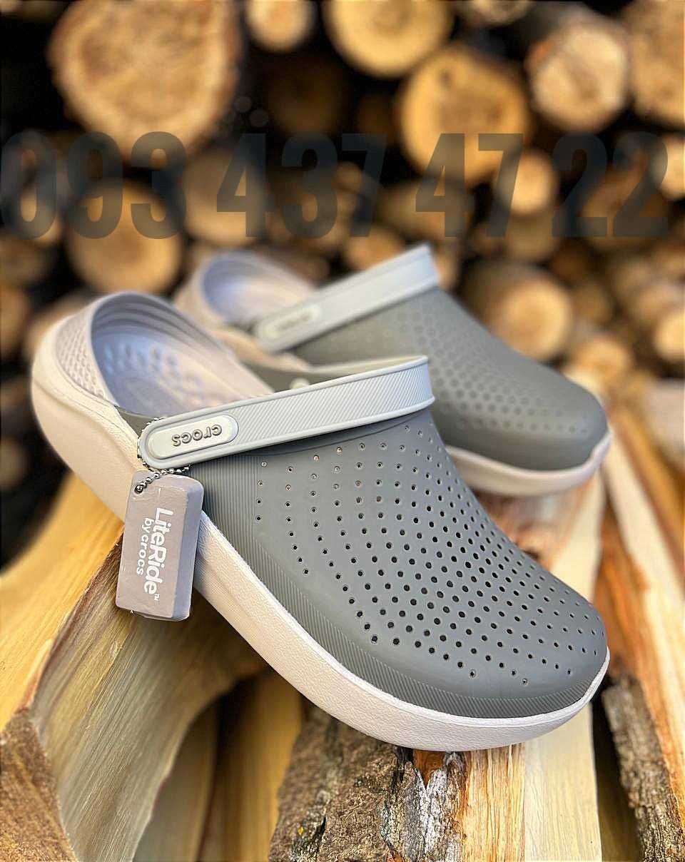 Чоловічі Крокси LiteRide Clog Army Green/White Crocs LiteRide