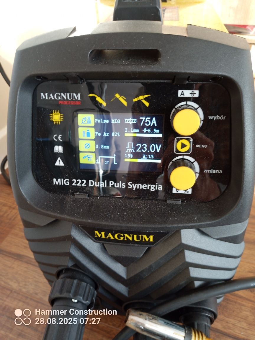 Spawarka Magnum 222 dual puls synergiae