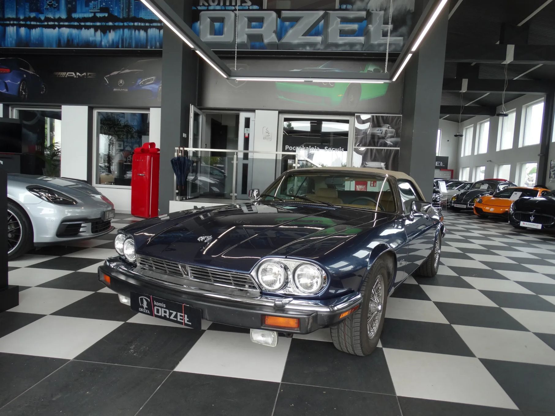 Jaguar XJ Kabriolet/Automat/Skóra/Podg Fotele/El. Fotele/El. Szyby/El. Otw. Dach