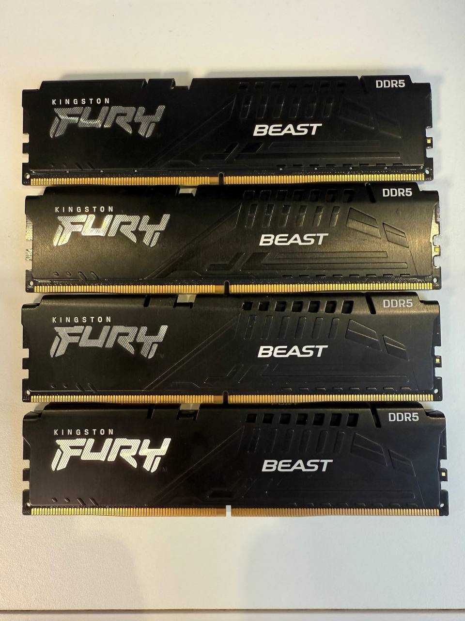 Оперативна пам'ять. ОЗУ Kingston DDR5 128GB (4x32GB) 5600Mhz FURY