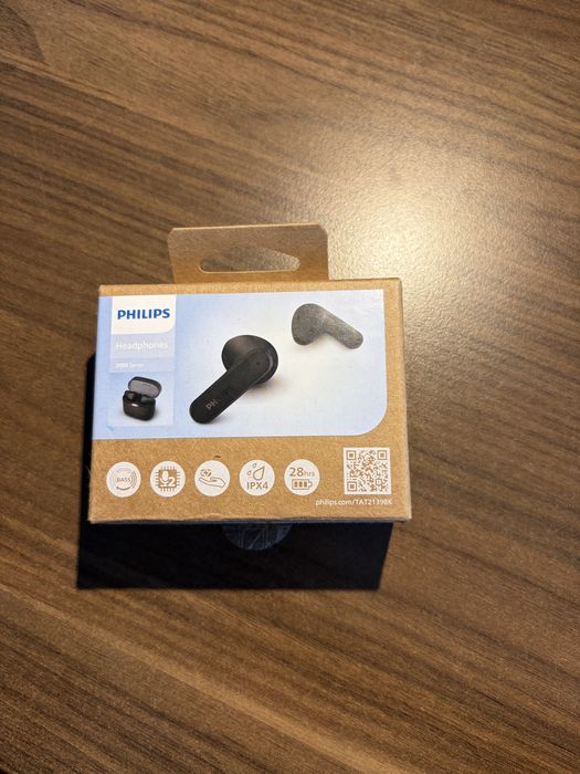 Słuchawki bezprzewodowe douszne philips TAT2139BK