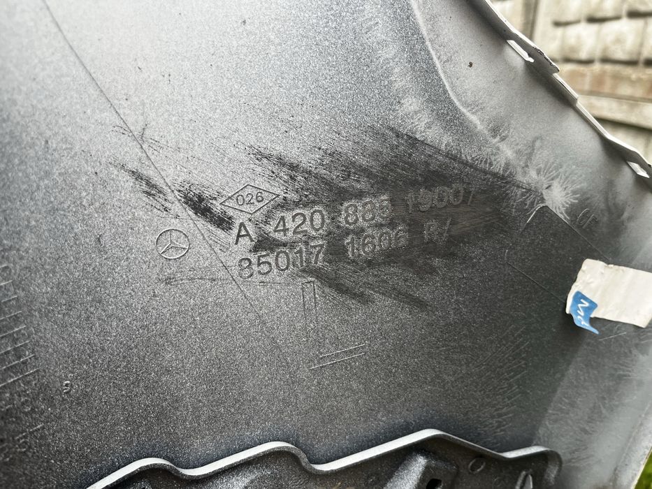 Zderzak Mercedes Citan/ Renault Kangoo