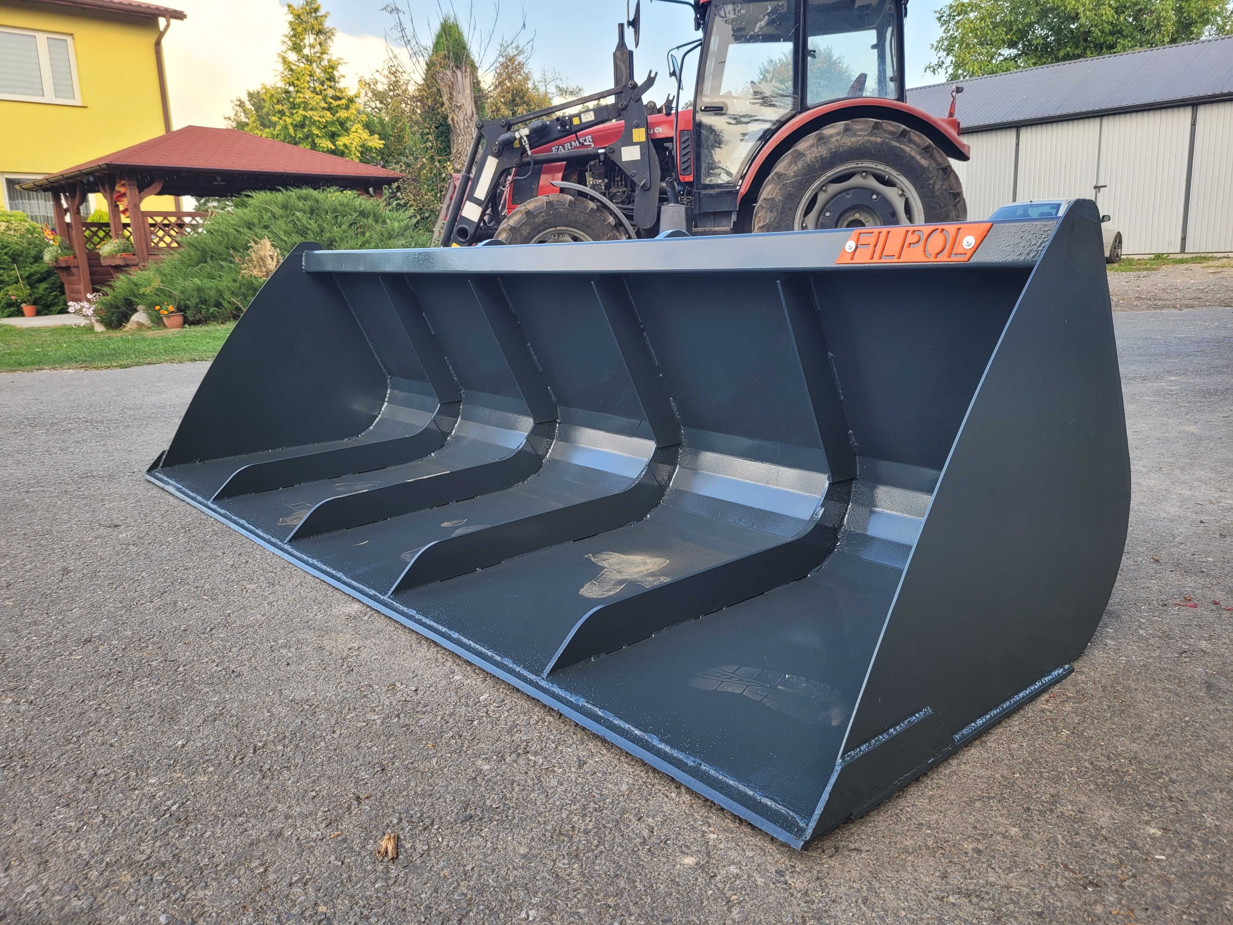 Łycha łyżka do tura ciągnika do gruzu ziemi kamieni 2.4m 2.2m 2.0m 1.8