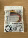 Gembird SATA 15-pin - Molex x2, 0.12m, Wielokolorowy (CCSATAPSY2)
