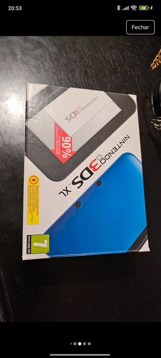 Nintendo 3DS XL Nova na caixa