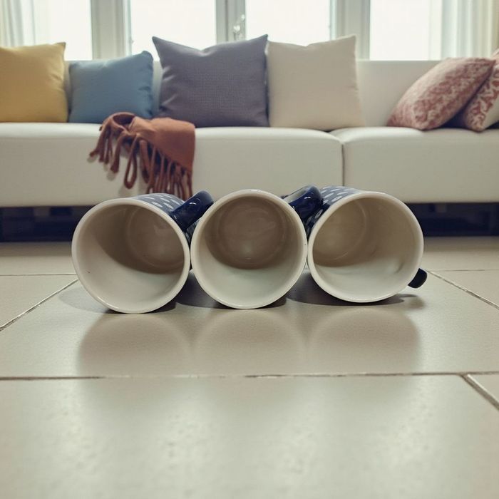 Kubki Gat 2 kpl.6sztuk.Ceramika Bolesławiec