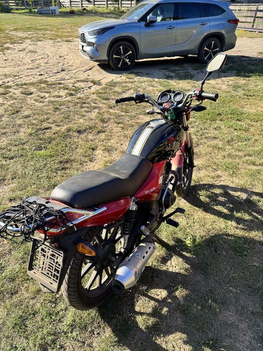 Romet zk 125fx  motor - Zamiana